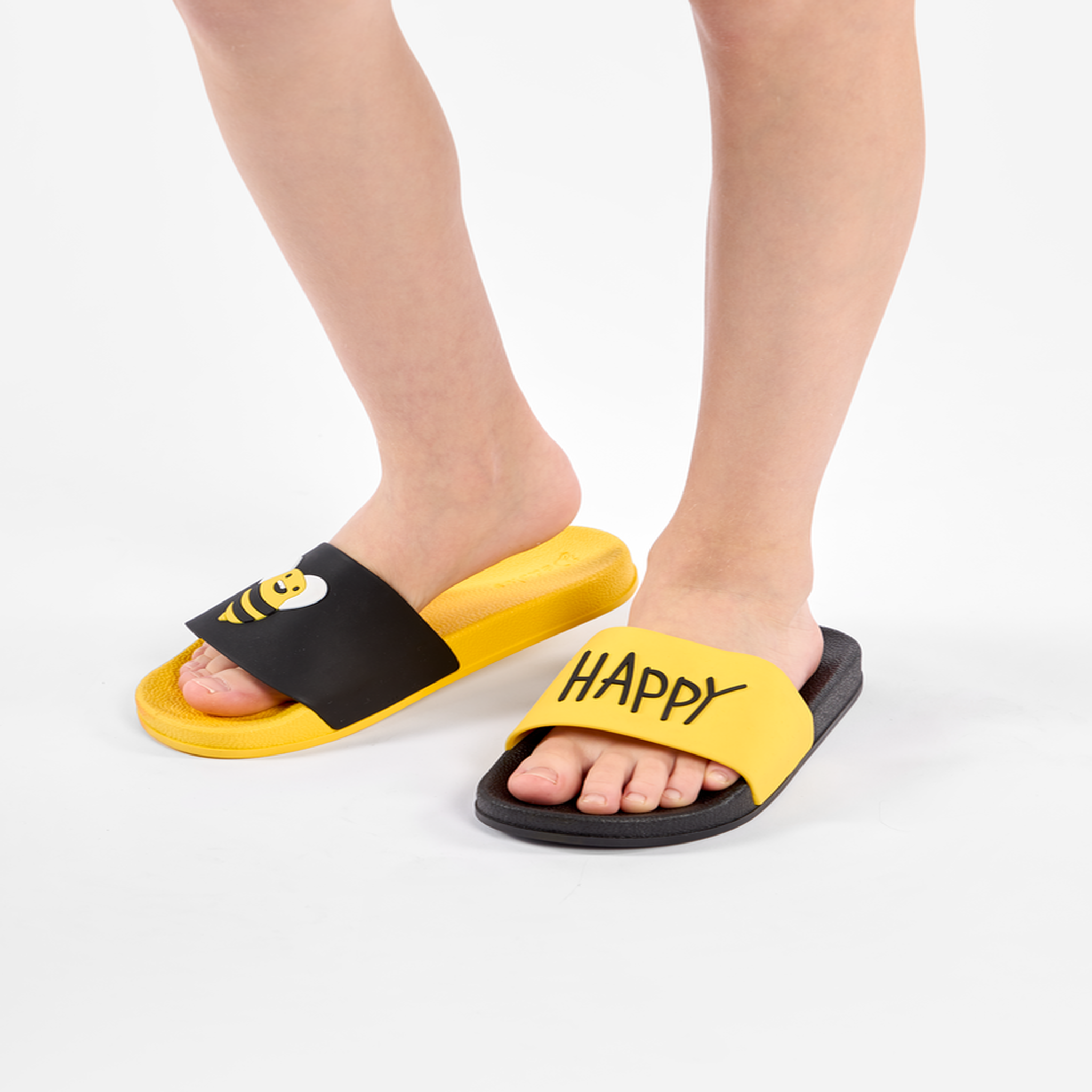 Voir la diapositive 2 : DEDOLES Claquettes enfants bee happy