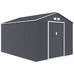 Habitat et Jardin Abri de jardin métal  Vegas - 15 m² - Gris