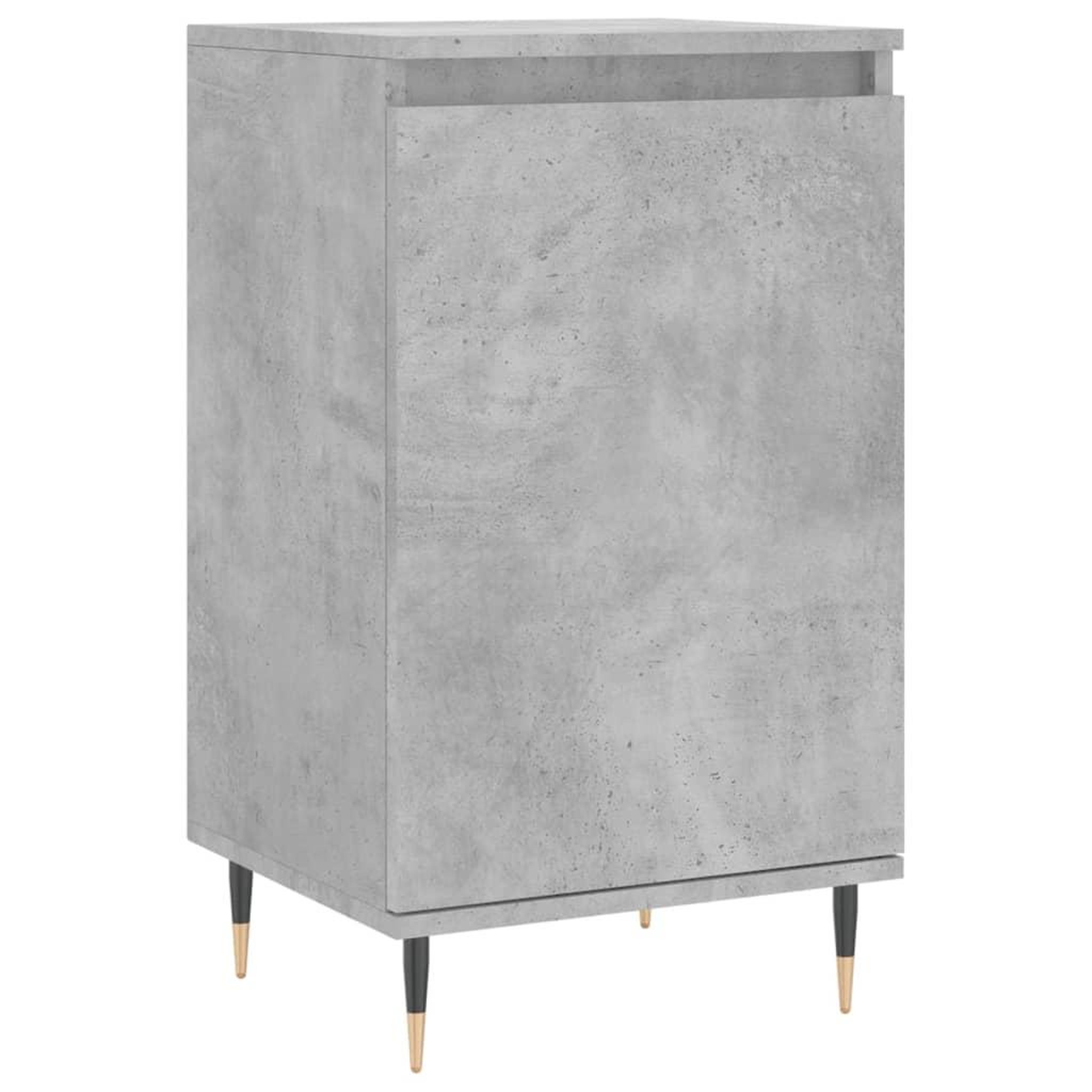 Voir la diapositive 5 : VIDAXL Buffets 2 pcs gris beton 40x35x70 cm bois d'ingenierie