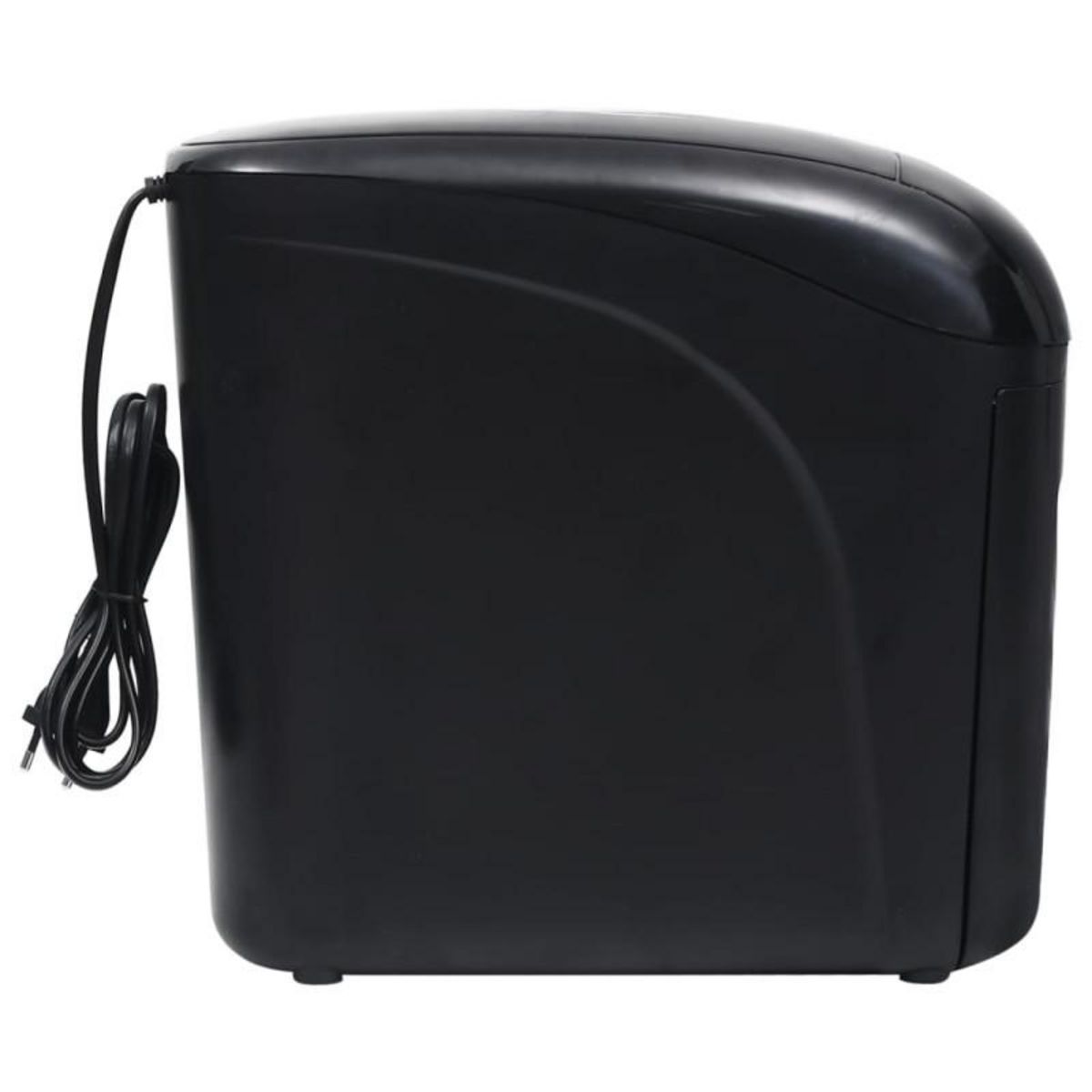 VIDAXL Déchiqueteuse de papier 10 feuilles à micro coupe Noir