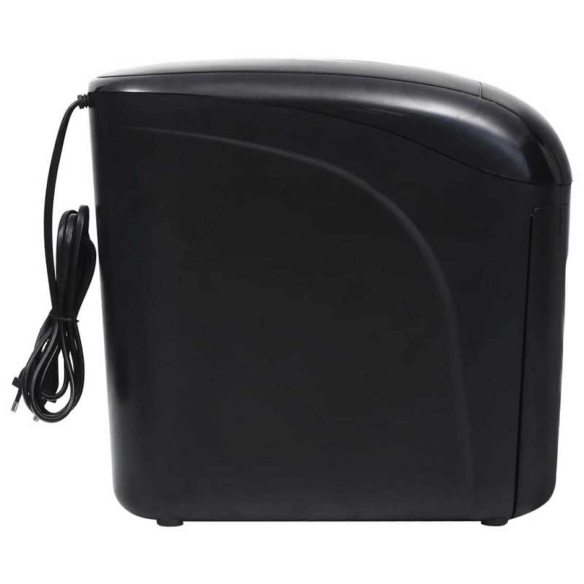 VIDAXL Déchiqueteuse de papier 10 feuilles à micro coupe Noir