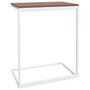 Voir la diapositive 5 : VIDAXL Table d'appoint Blanc 55x35x66 cm Bois d'ingenierie