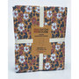 Voir la diapositive 6 : BATON ROUGE Parure housse de couette 100% gaze de coton imprimé verone