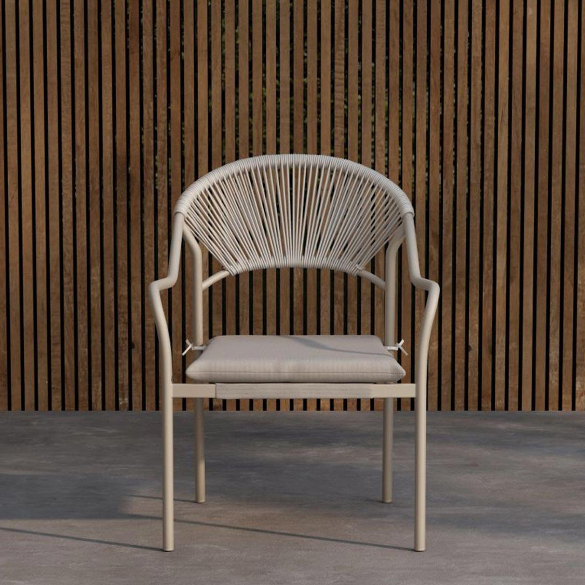 Voir la diapositive 4 : Paris Prix Chaise de jardin  paros   84cm beige
