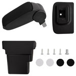 VIDAXL Accoudoir de voiture noir 17x32x(37-53) cm ABS