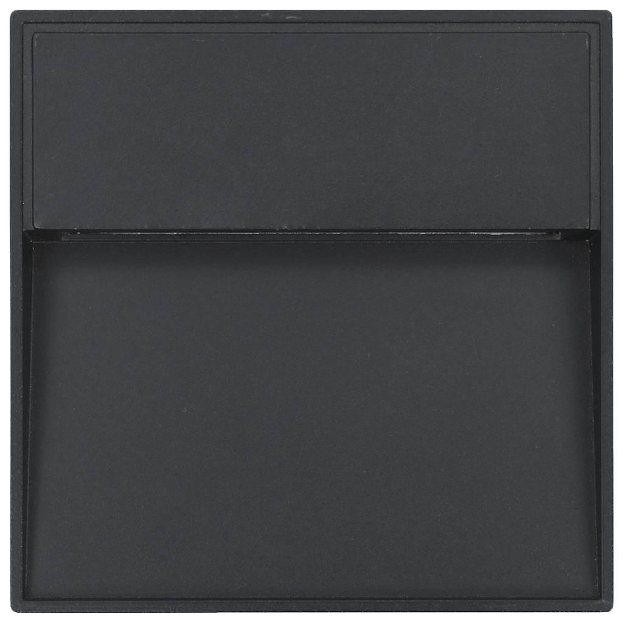 Voir la diapositive 5 : VIDAXL 2 pcs Appliques murales LED d'exterieur 3 W Noir Carre