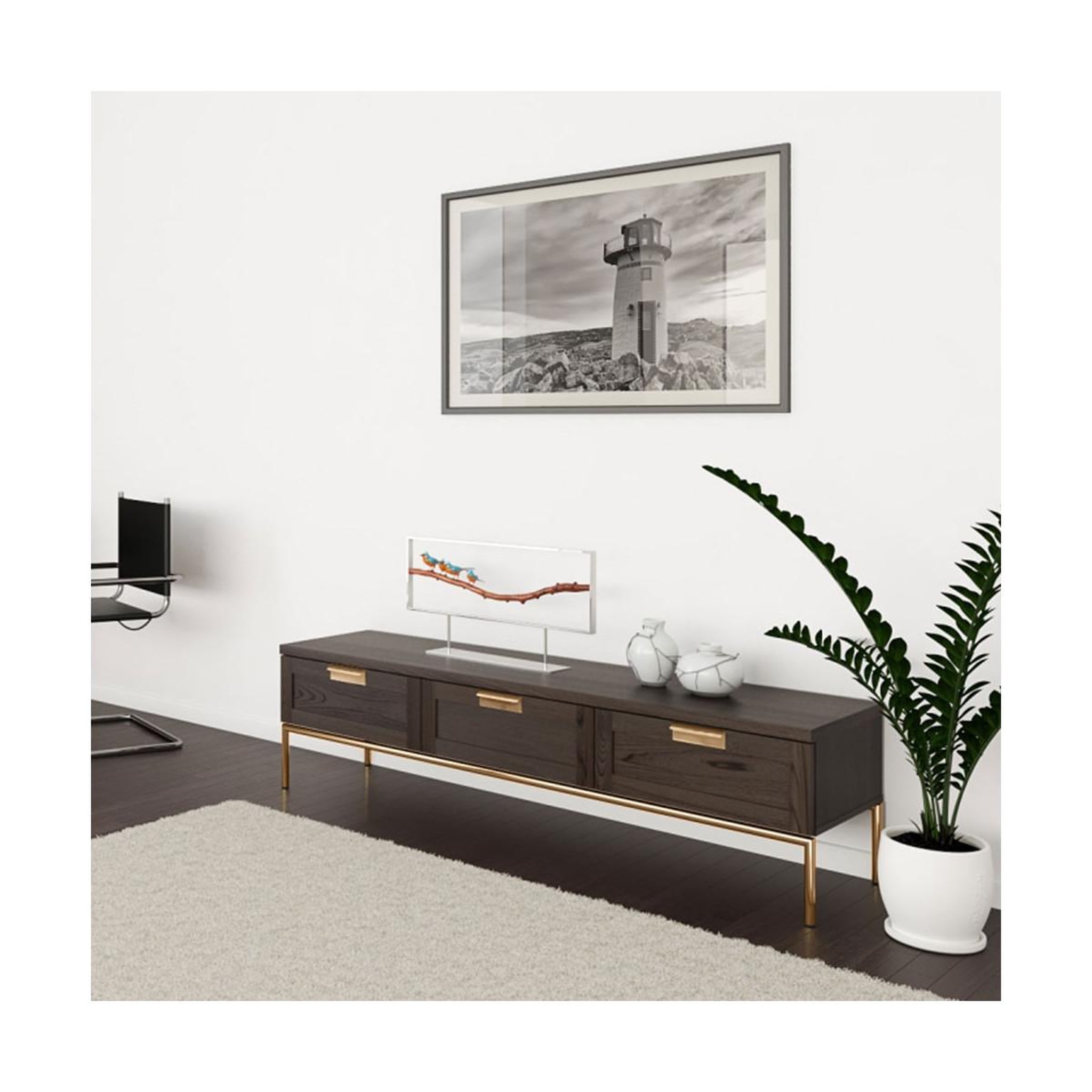 Voir la diapositive 2 : Paris Prix Console design en bois  pimlico  150cm naturel