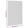 Voir la diapositive 6 : VIDAXL Moustiquaire magnetique pour fenetres blanc 80x120 cm