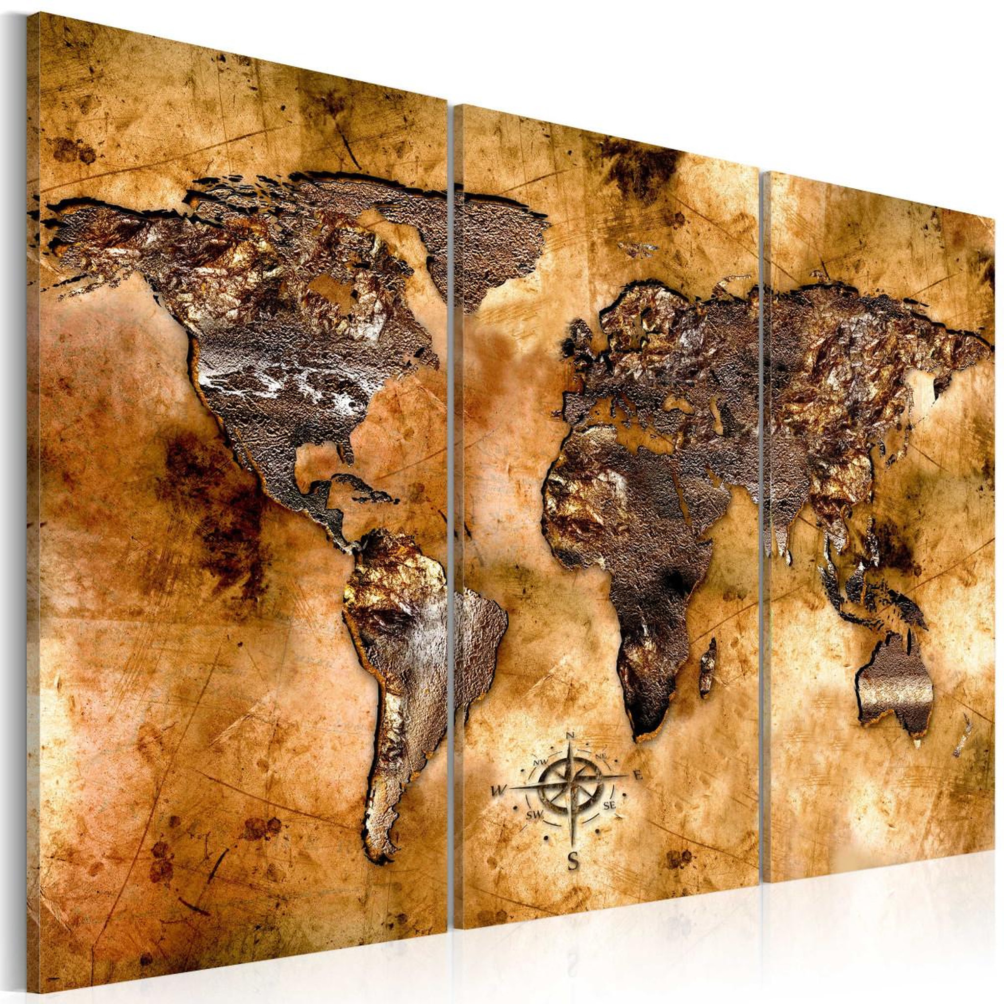 Voir la diapositive 1 : Paris Prix Tableau Imprimé  World in Opalescent Shades