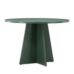 Paris Prix Table à Manger Ronde  Bootcut  110cm Vert
