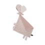 Voir la diapositive 1 : COMBELLE Doudou Papillon voile rose clair