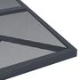 Voir la diapositive 5 : VIDAXL Table de jardin anthracite 80x80x72,5 cm Treillis d'acier