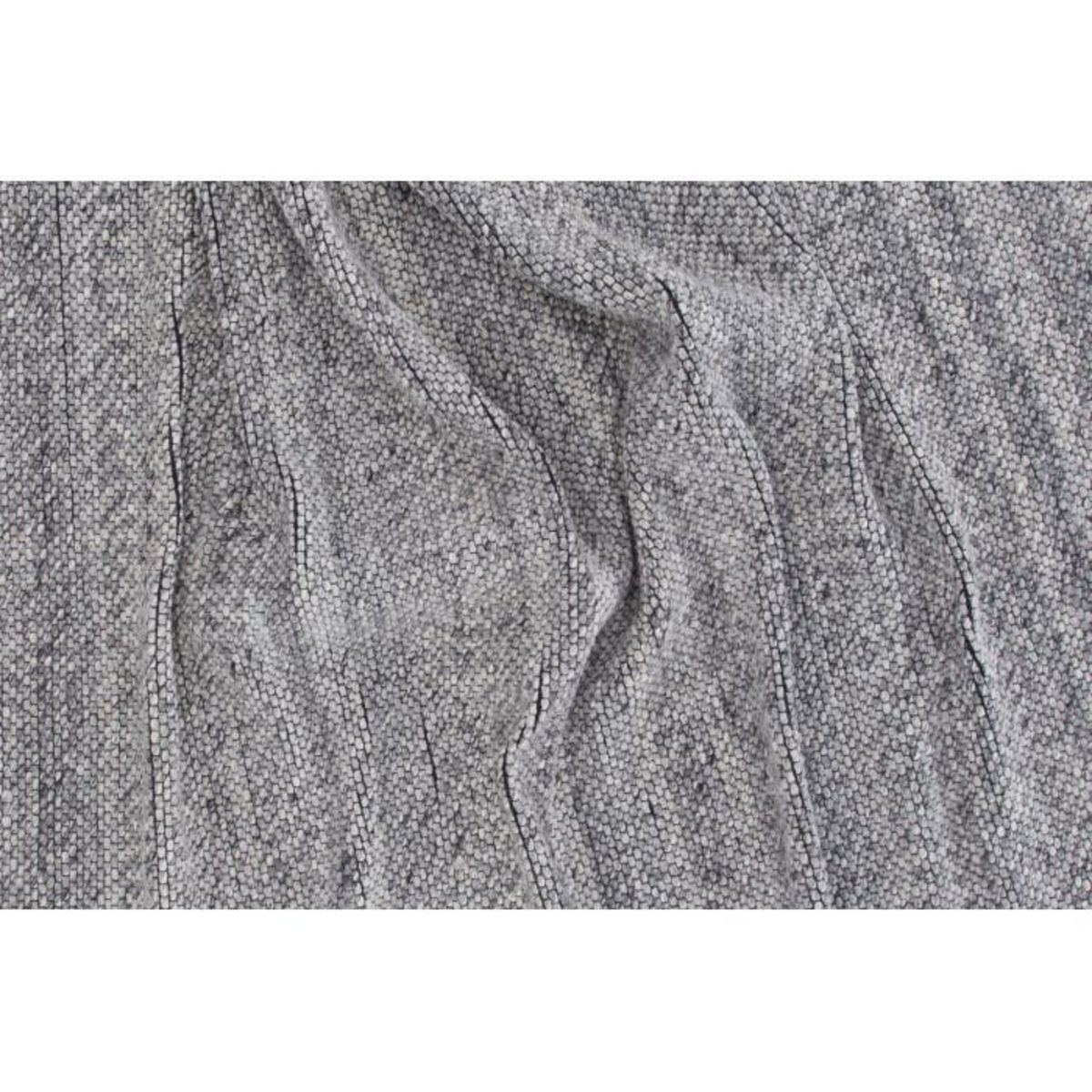 Paris Prix Tapis Déco en Laine  Ganga  201x303cm Gris