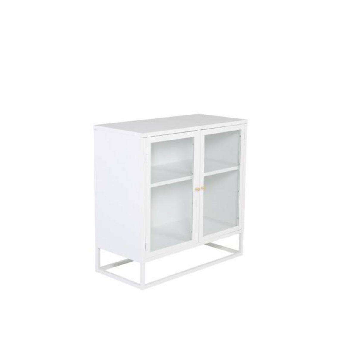 Paris Prix Vitrine 2 Portes  Bakal  85cm Blanc