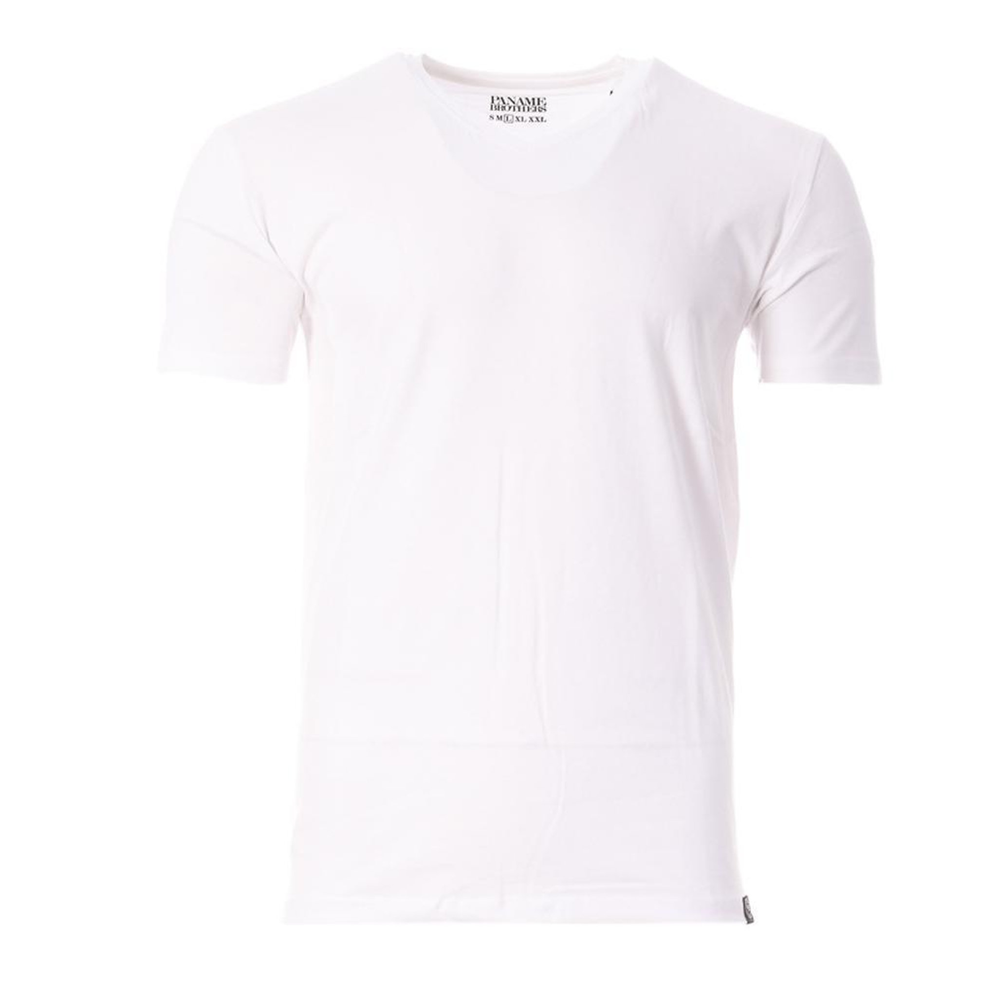 PANAME BROTHERS T-shirt Blanc Homme Paname Brothers Tario. Coloris disponibles : Blanc