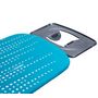 Voir la diapositive 2 : Minky Table à repasser 122x43cm bleu - hh40709105m