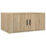 Voir la diapositive 2 : VIDAXL Table basse Chene sonoma 80x50x36 cm Bois d'ingenierie