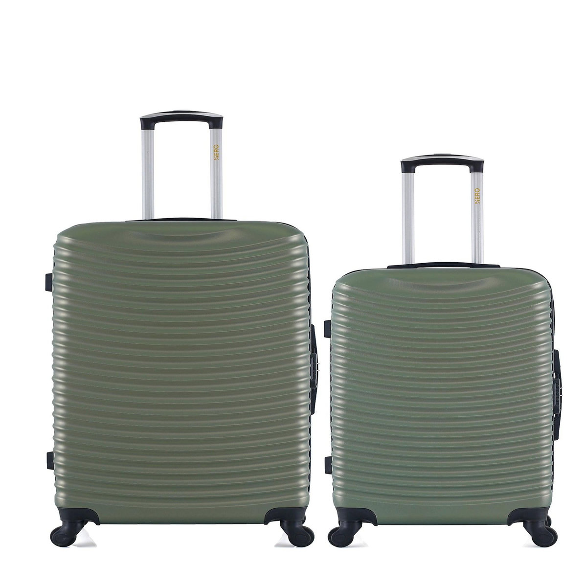 HERO HERO - Lot de 2 - Valise grand format et valise weekend ETNA