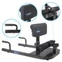 Voir la diapositive 2 : SPARRAW Squat Machine CITIUS Appareil de musculation multifonction 94 x 50 x 50 cm - Dossier réglable en hauteur - Charge max 120kg