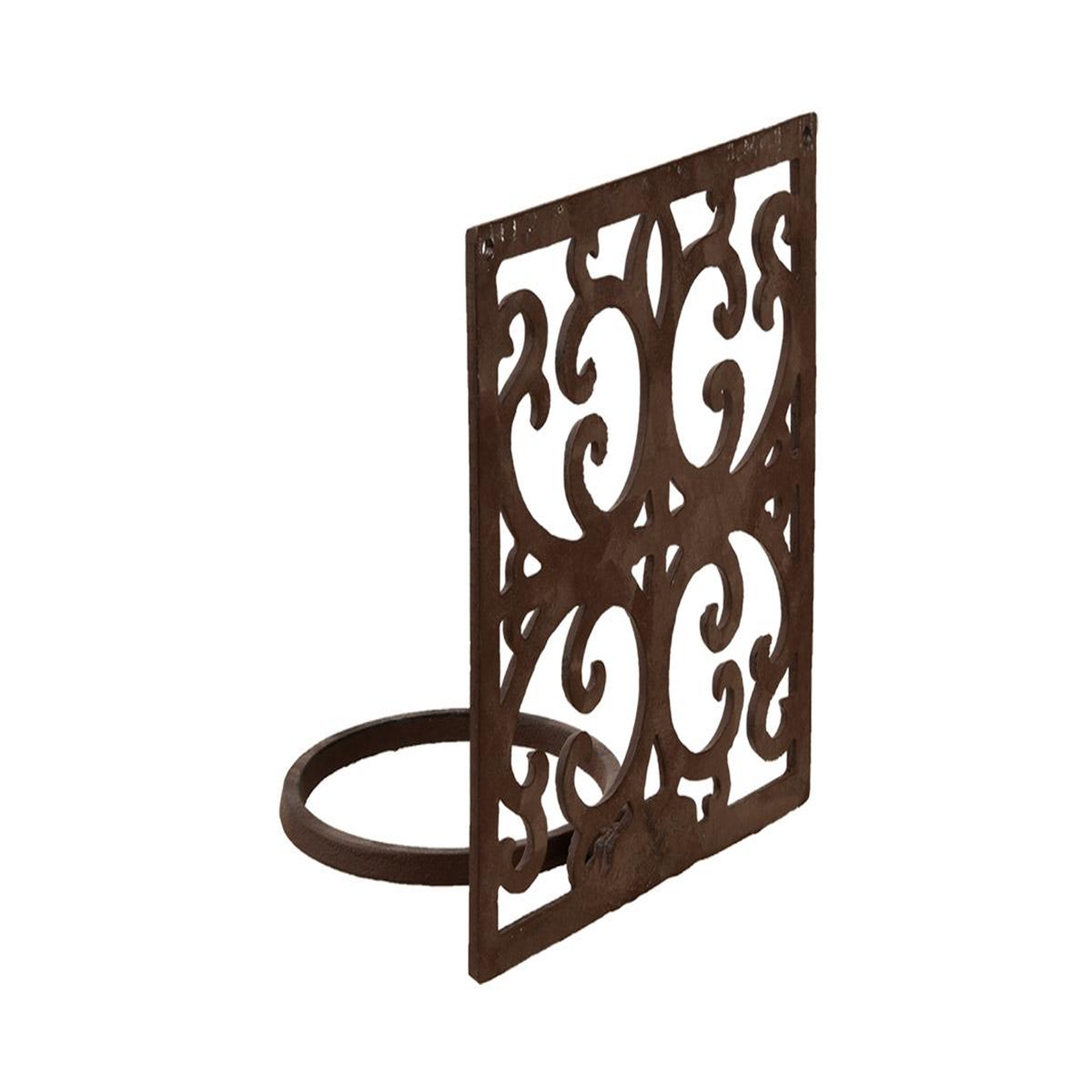 Voir la diapositive 5 : ESSCHERT DESIGN Porte-pot en fonte classique - 19,8 x 16,5 x 20,3 cm - esschert design
