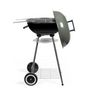 Voir la diapositive 2 : AAAAA Barbecue a charbon - LIVOO - DOC172K - ø41 cm - Grille en acier chromé - Hauteur 69,5 cm - Poignées - 2 roues crantées