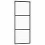 Voir la diapositive 4 : VIDAXL Porte coulissante avec kit de quincaillerie 76x205 cm Verre ESG