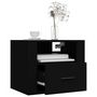 Voir la diapositive 4 : VIDAXL Tables de chevet murales 2 pcs Noir 50x36x40 cm