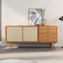 Voir la diapositive 2 : IDIMEX Buffet SIMONA L 175 cm en bois massif