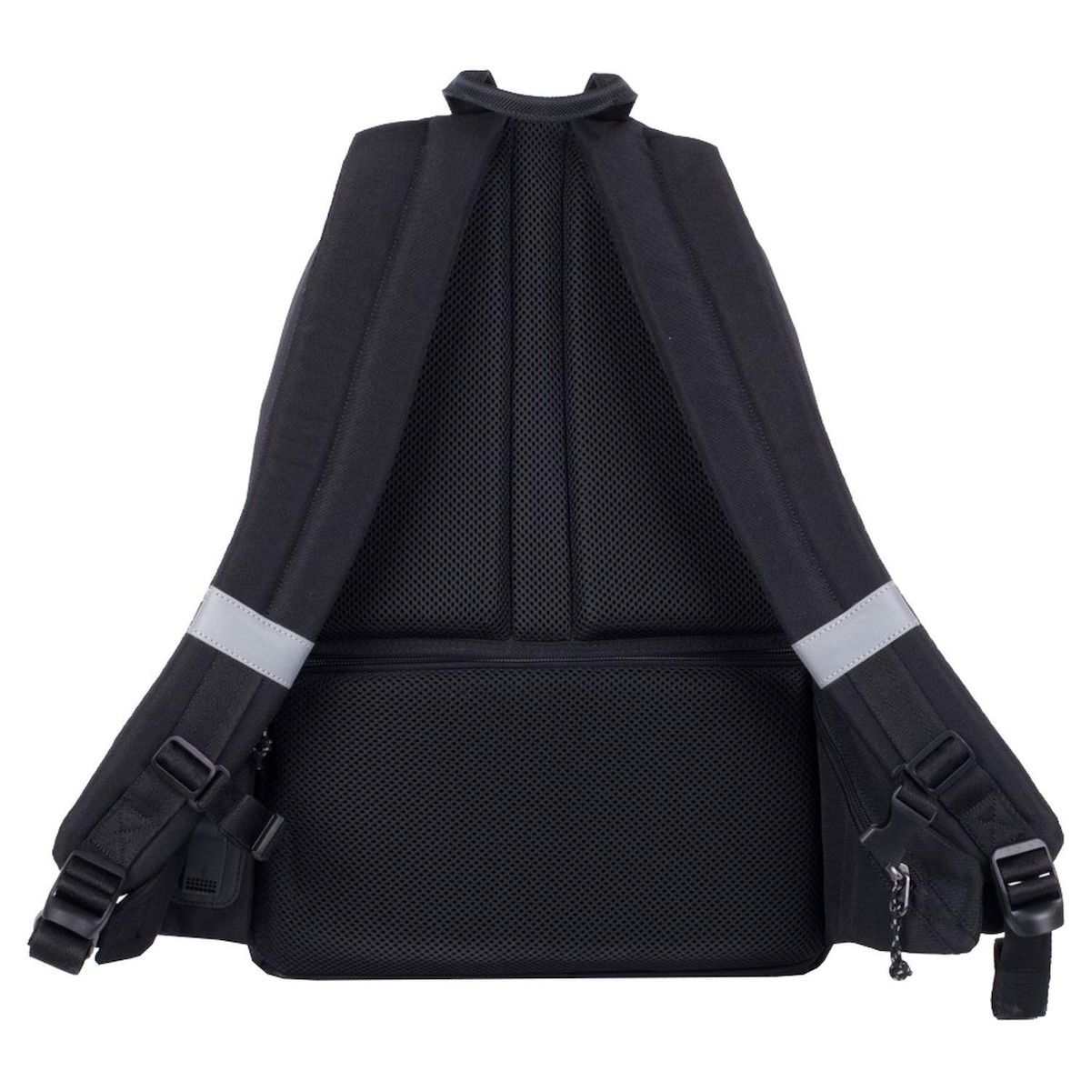 l'étudiant Sac à dos 1 compartiment souple noir