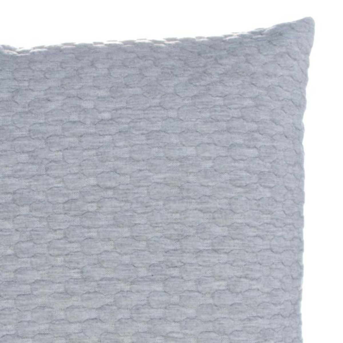 ATMOSPHERA Housse de Coussin  Lov  40x40cm Gris Clair