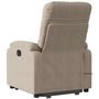 Voir la diapositive 5 : VIDAXL Fauteuil inclinable de massage electrique taupe