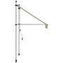 Voir la diapositive 3 : VIDAXL Auvent manuel retractable 100 cm Creme