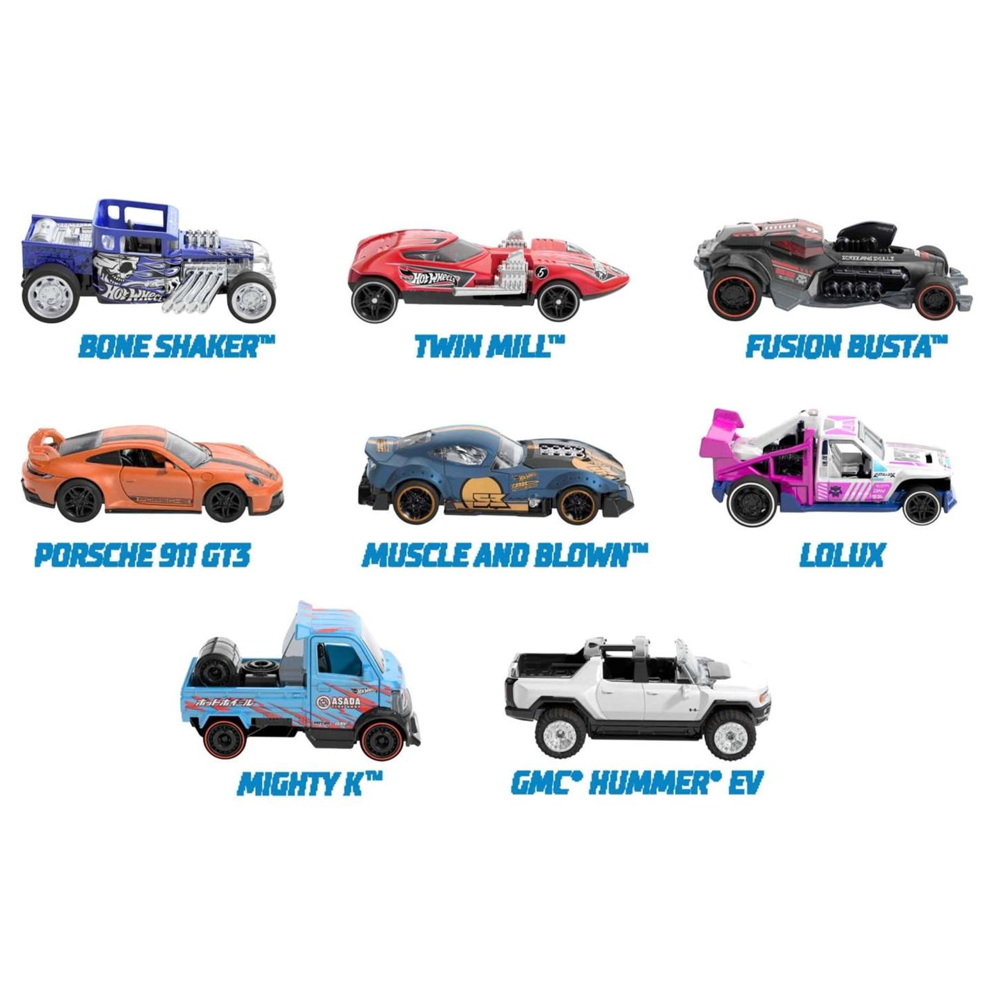 Voir la diapositive 5 : MATTEL Hot Wheels-Véhicule À Rétrofriction, assortiment