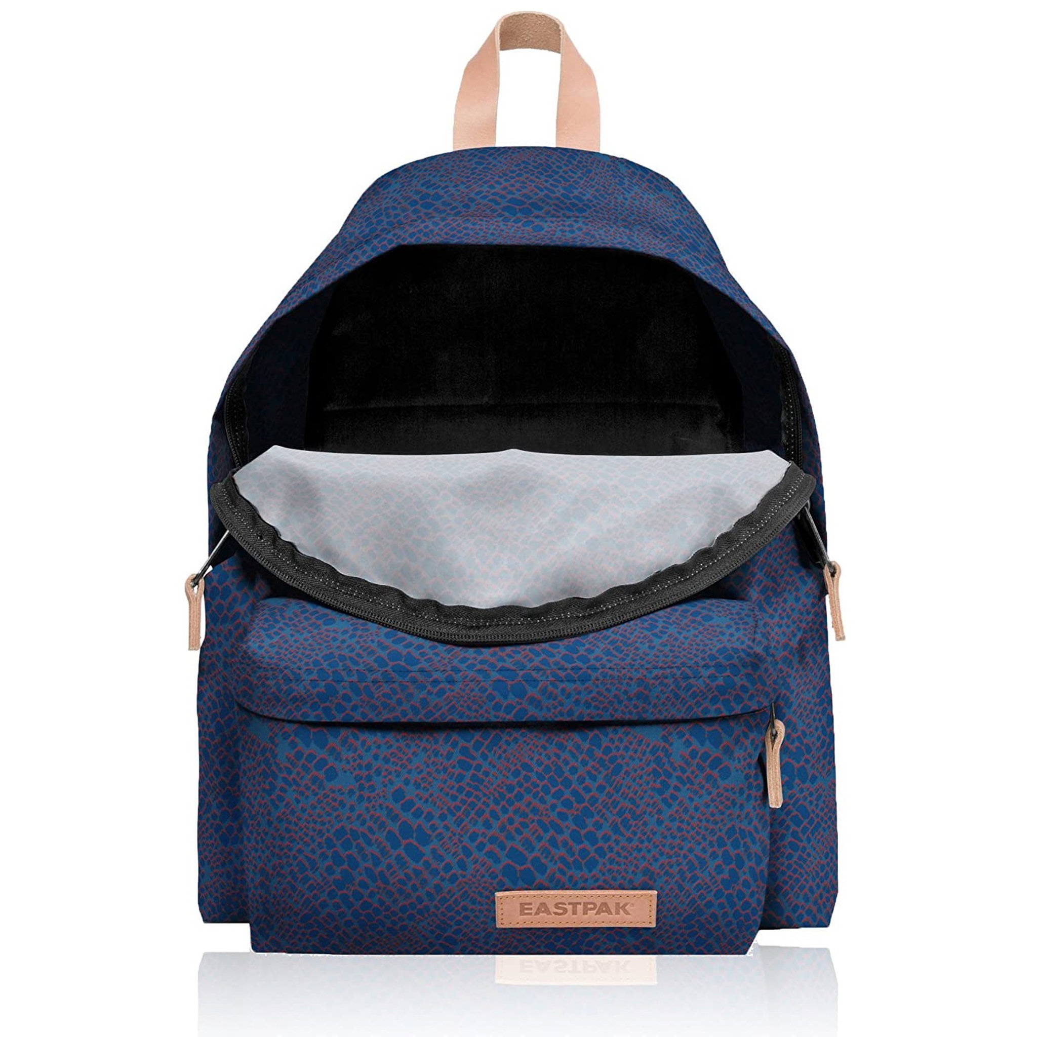 Voir la diapositive 3 : EASTPAK Sac à dos 1 compartiment bleu Padded Pak'R Snake