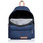 Voir la diapositive 3 : EASTPAK Sac à dos 1 compartiment bleu Padded Pak'R Snake