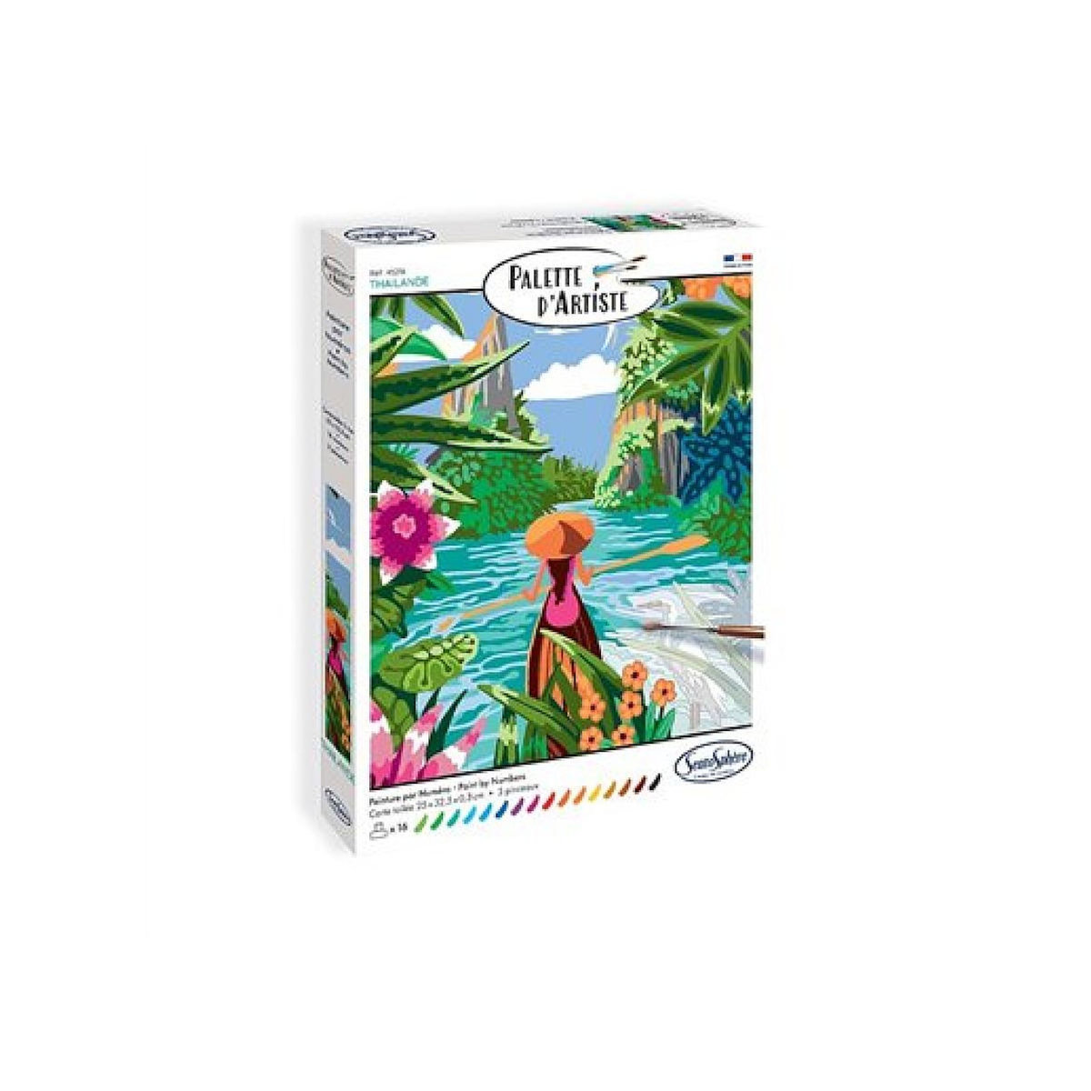 Sentosphere Palette d'artiste - Lagon en Thailande