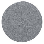 SECRET DE GOURMET Set de Table Déco  Coton  38cm Noir