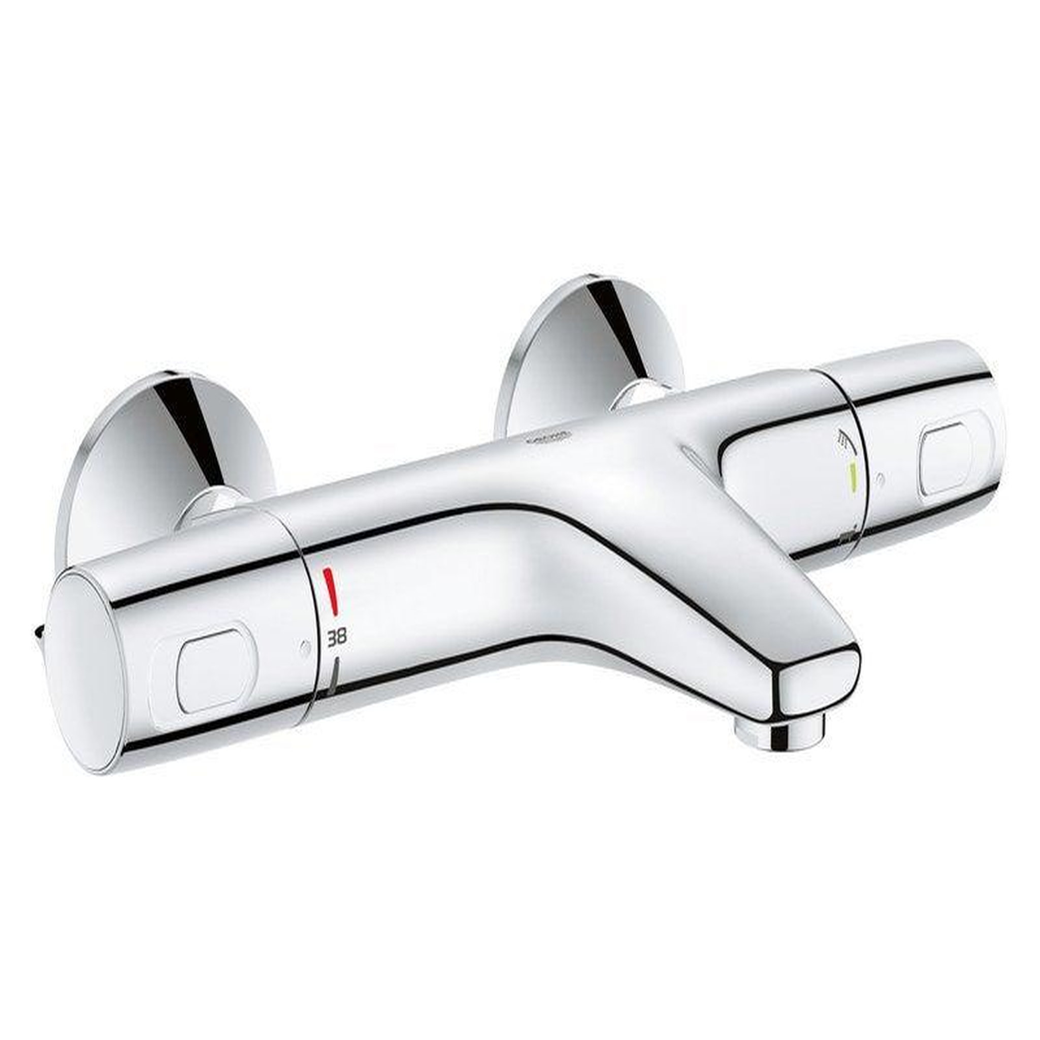 Grohe Mitigeur thermostatique de baignoire chromé, GROHE Précision trend