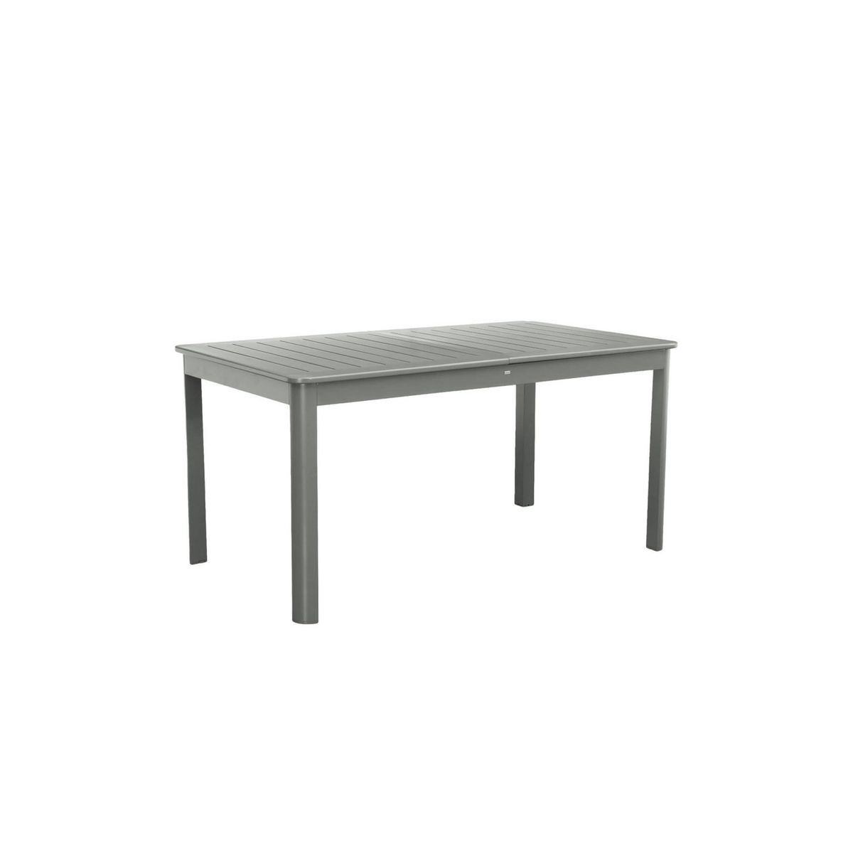 SWEEEK Table de jardin SEATTLE extensible aluminium, 6 places, 155 / 218,5 x 89 x 75 cm