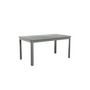 Voir la diapositive 5 : SWEEEK Table de jardin SEATTLE extensible aluminium, 6 places, 155 / 218,5 x 89 x 75 cm