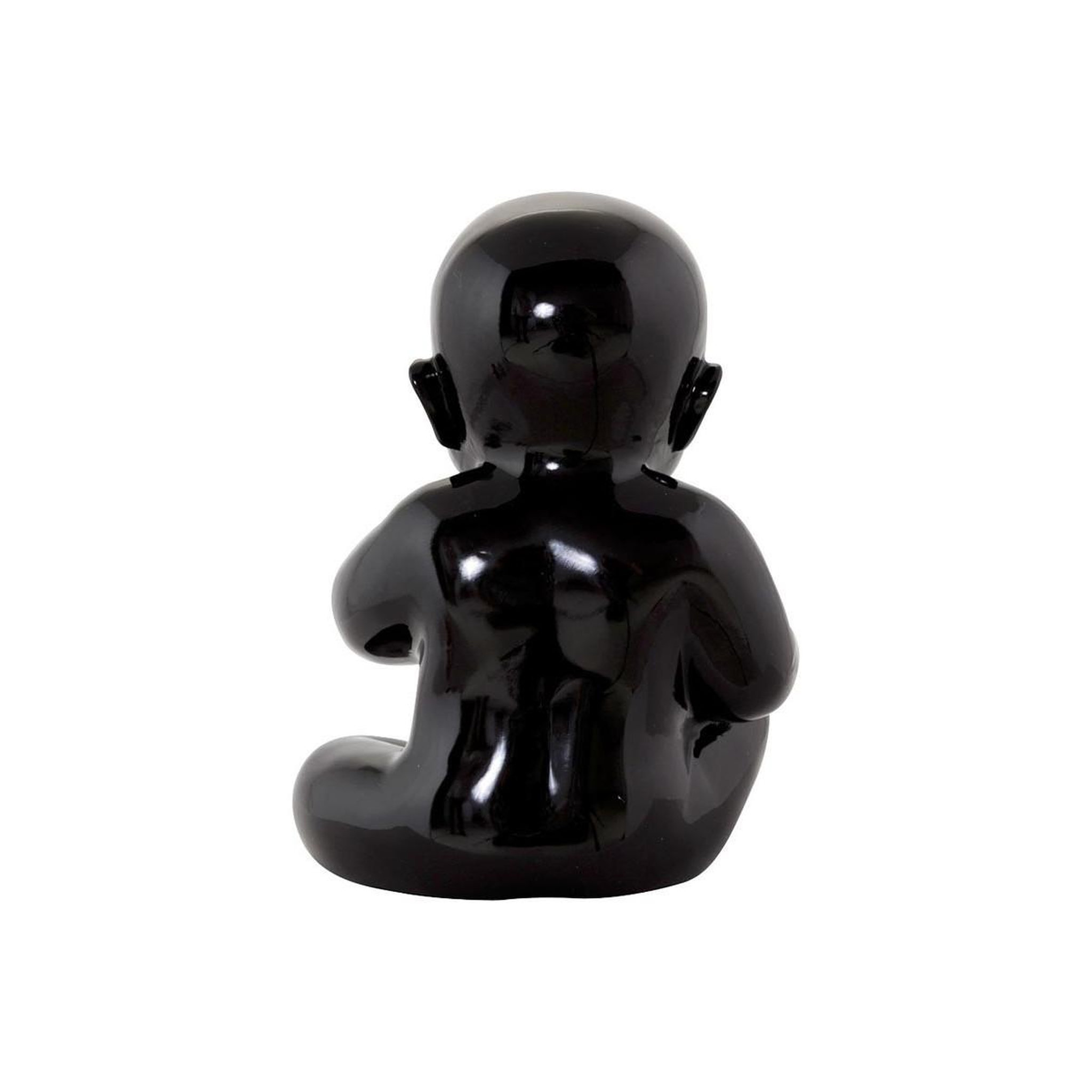 Voir la diapositive 2 : Paris Prix Statue déco  bébé  17cm noir