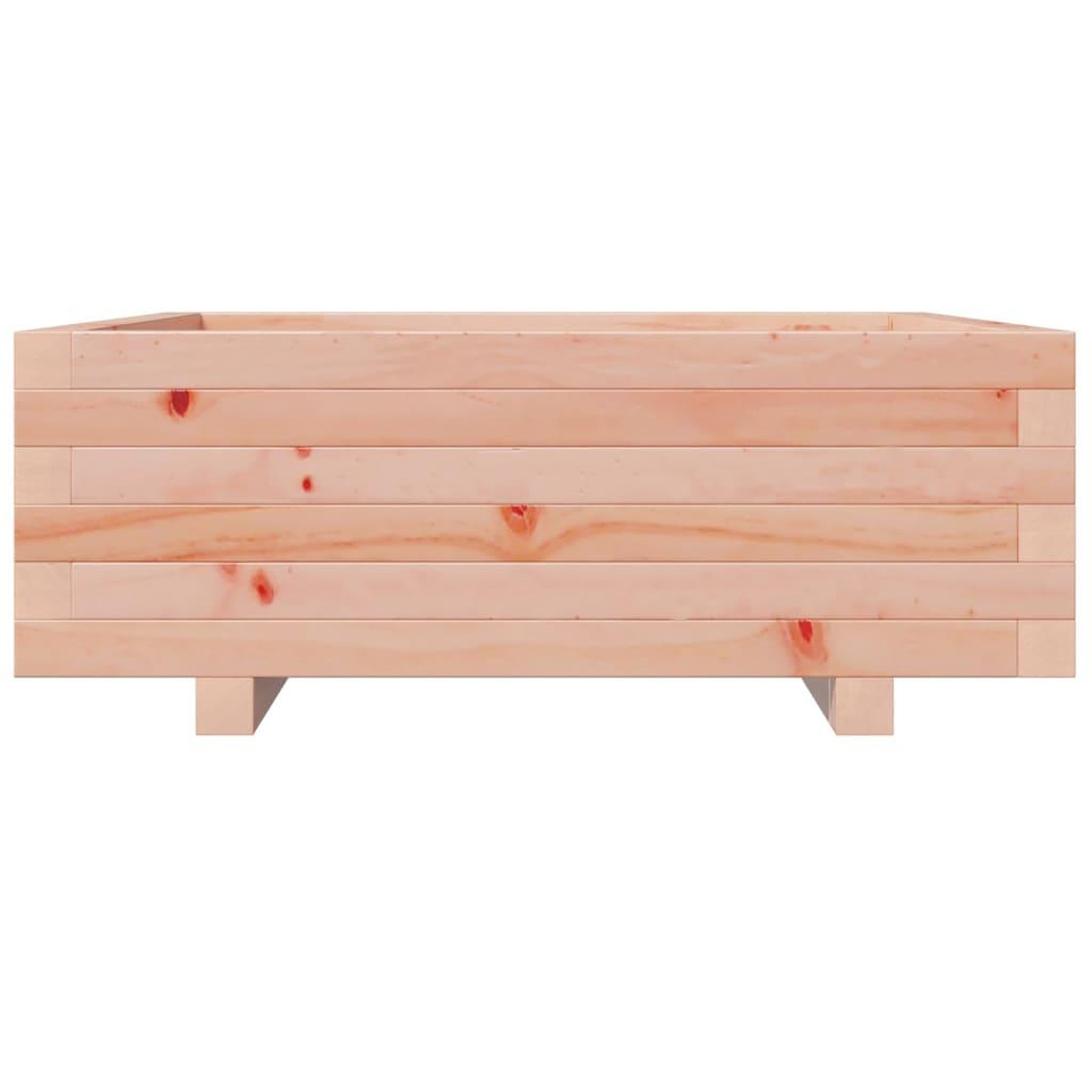Voir la diapositive 5 : VIDAXL Jardiniere 70x70x26,5 cm bois massif douglas