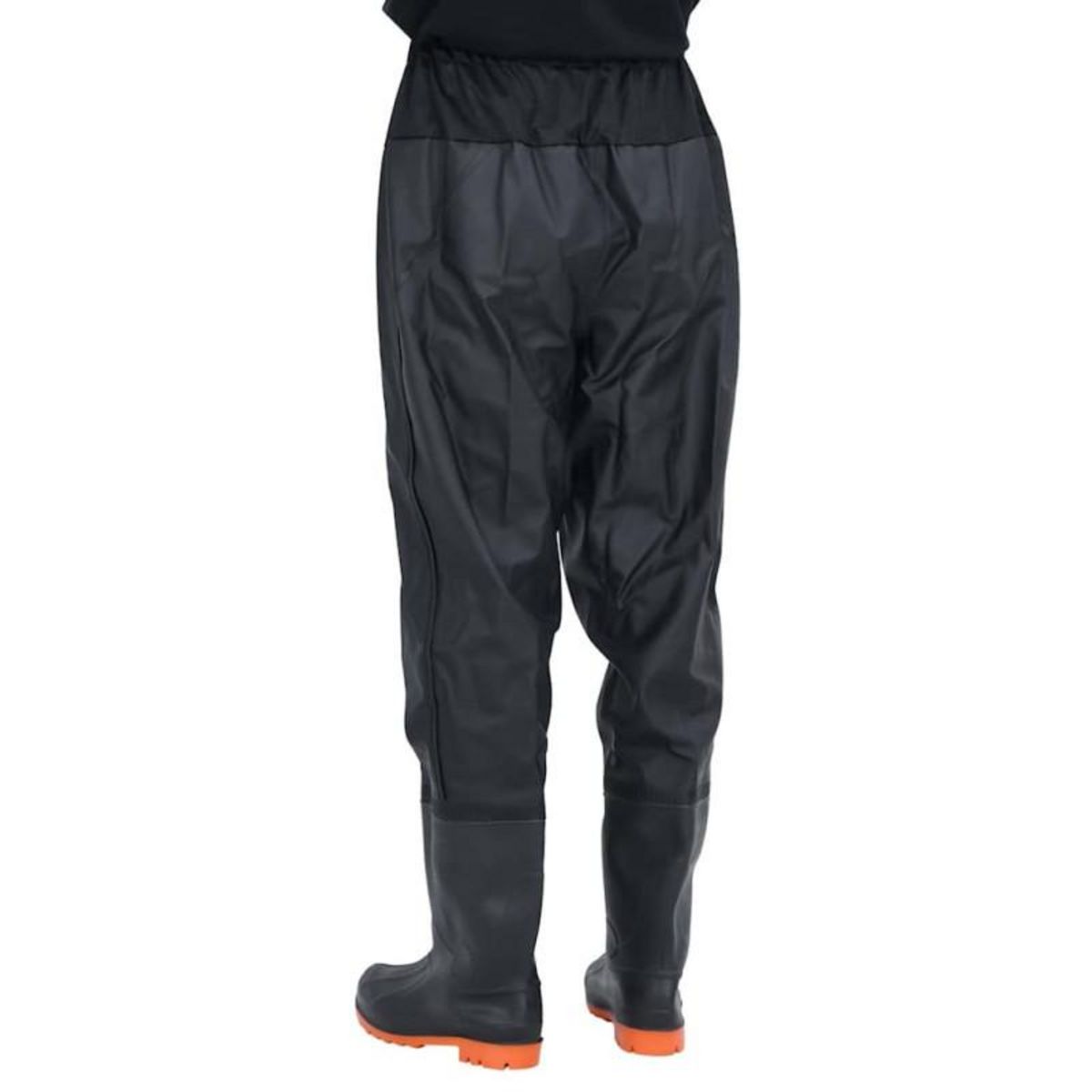 VIDAXL Cuissardes avec bottes noir taille 42