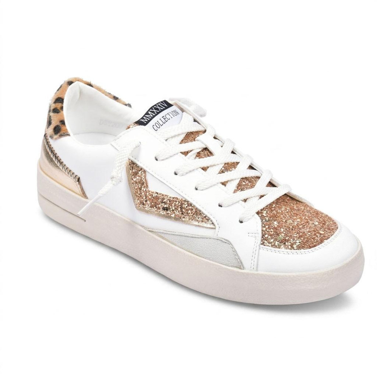 OZABI OZABI Sneakers Léopard Glitter Femme Plateforme MMXXIV