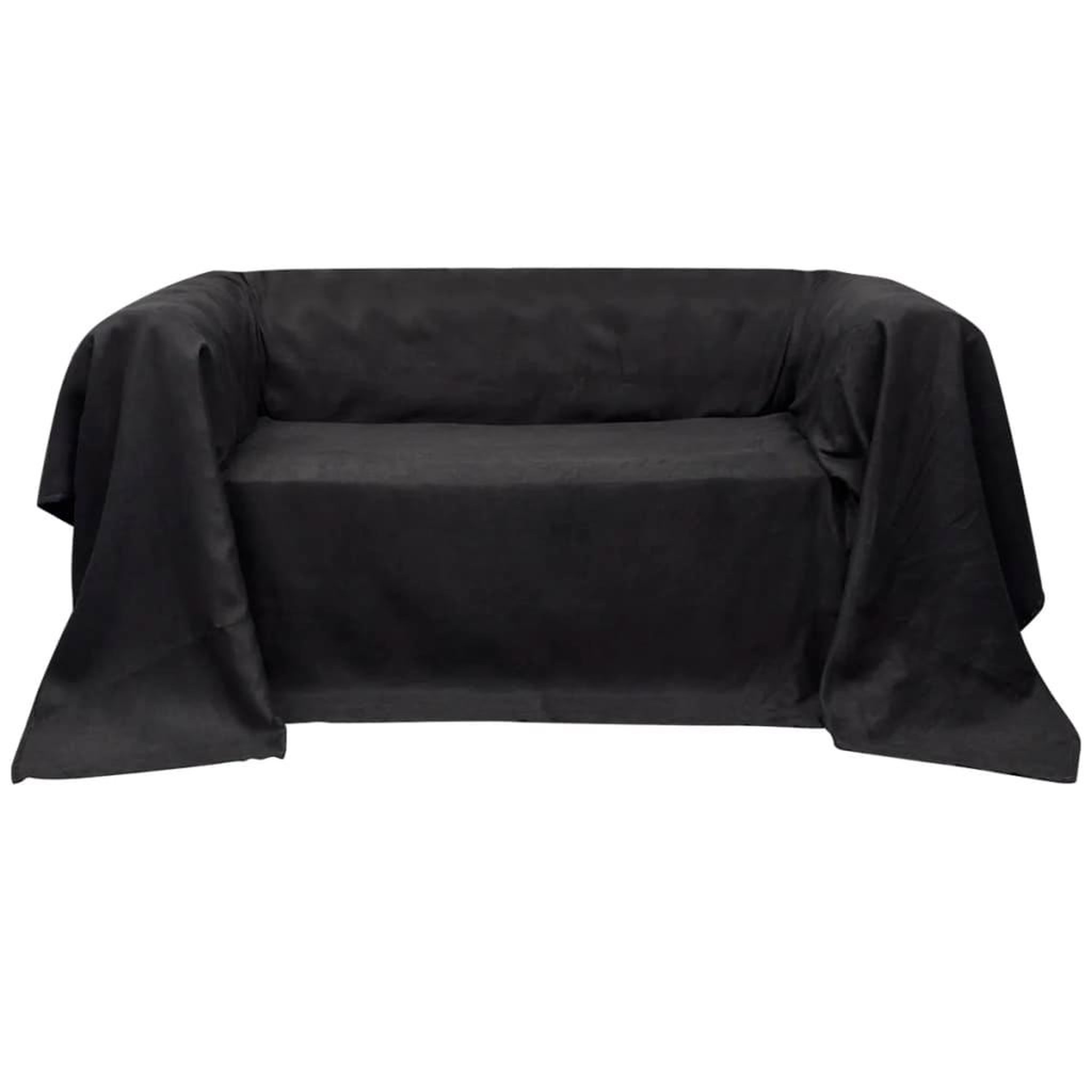 VIDAXL Housse de canape Micro-suede Anthracite 210x280 cm