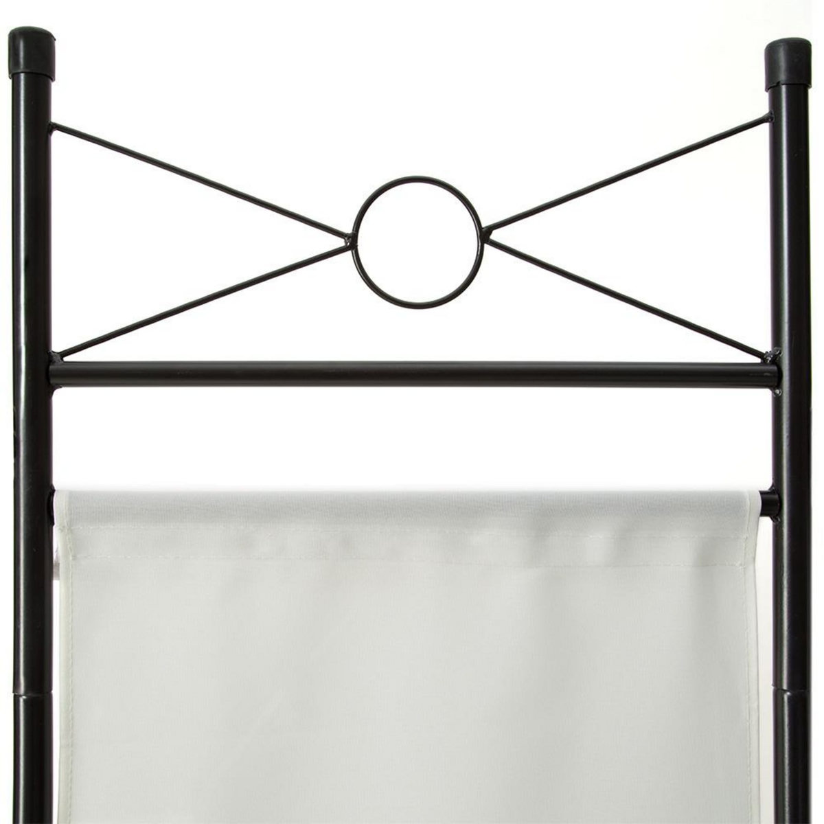 tectake Paravent modulable en 2, 3 ou 4 parties blanc