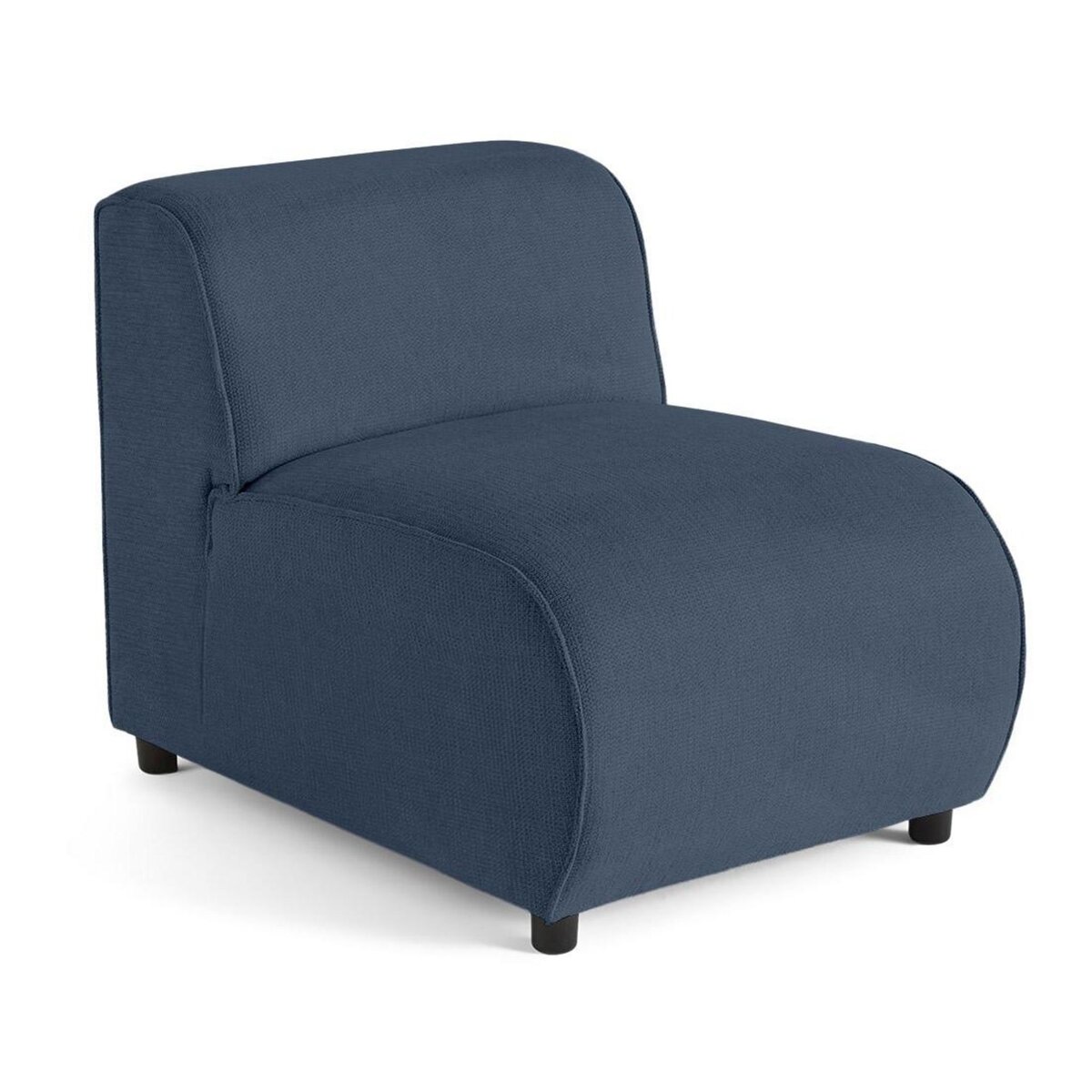 LISA DESIGN Suaro - module d'assise en tissu texturé