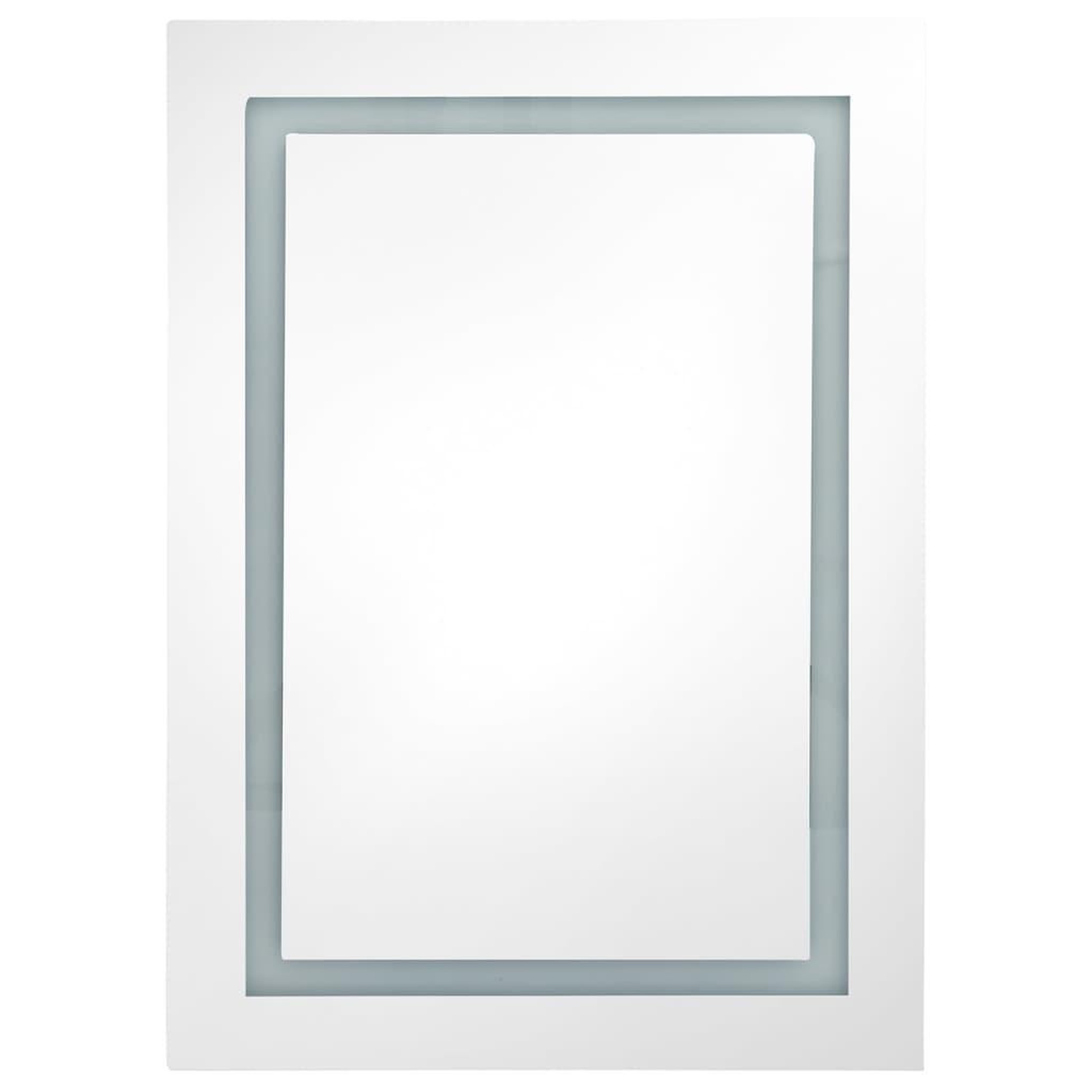 Voir la diapositive 4 : VIDAXL Armoire de salle de bain a miroir led 50x13x70 cm