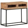 Voir la diapositive 1 : VIDAXL Table console 90x35x76 cm Bois d'acacia massif