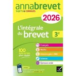 L'INTEGRALE DU BREVET 3E. EDITION 2026, Formond Christine